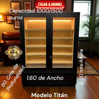 Humidor . Modelo Titán